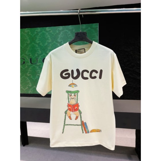 Gucci Early Spring Collection High-Weight Short-Sleeve